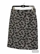 41 Hawthorn Size M Black White Print Skirt