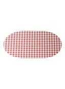 6XS Studio Gingham Placemat, Brown