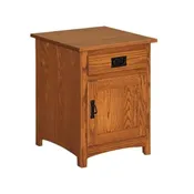 22″ x 25″ Mission Cabinet End Table