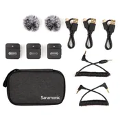 Blink 100 B2 Ultra-Portable 2-Person Clip-On Wireless Microphone System for Cameras & Mobile Devices (Open Box)