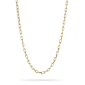 4mm Italian Chain Link Necklace in YG