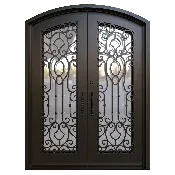 Athens Double Iron Door