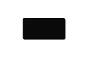 Chalkboard Name Tag Blank (Pack of 10) – Rectangular 3″W X 1.5″H Black w/ Magnet or Pin