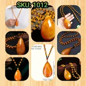 SKU: 1012 Faux water droplet pendant