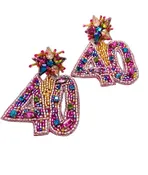 40 Beaded & Gemstone Earrings