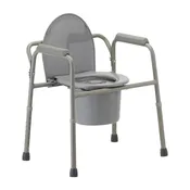 3 in 1 Commode WITH BACK