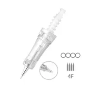 Bomtech - Do-All - Revo Permanent Makeup (PMU) Cartridge Needle - 4F (One Box with 15 Needles)