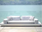 Air 2 Seater Platform Sofa LED lights