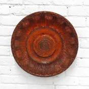 Orange Ceramic Wall Sconce by Carl Johan — Chris Howard Antiques & Modern