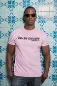 Black Print Gullah Geechee T -Shirt