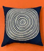 "Circles of Life" Batik Pillow Cover in 2 sizes