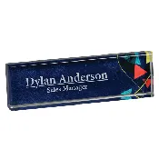 Acrylic Name Bar (Geo-Print)