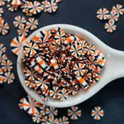Clay Confetti | Pumpkin Peppermints