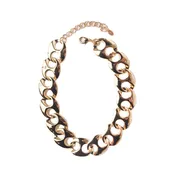 Pop Link Necklace - 14k Gold