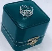 Fancy Scrollwork Ring — David I. Helfer Jewelers