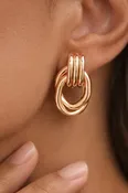 18k Gold Waterproof Stainless Steel Earrings