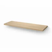 Custom White Oak Shelf Board – 1-in Thick