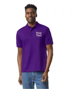 Cotton Polo Shirts With Personalized Text Embroidered For Men 3-Pack