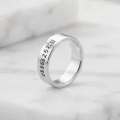 Coordinates Flat Band Ring