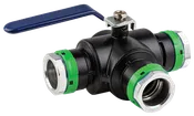 1-1/2" (40mm) Three Way Ball Valve - UnipipeNITRO