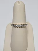 10K Gold Ring 0.5ct Round Diamonds 1.6g