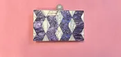 Acrylic Clutch Zigzag