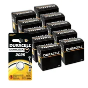 100pk Duracell Coin Cell Battery DL2025 Lithium Replaces CR2025 LM2025