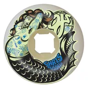 56mm Chris Russell Sexy Mermaid Double Duro White Mini Combo 99a/95a OJ Wheels