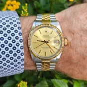 1985 Rolex Datejust 18k Gold — Reynolds Jewelers