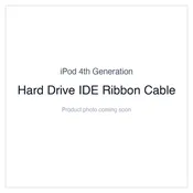 iPod 4G Monochrome — Hard Drive IDE Ribbon Cable