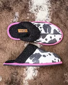 Alala Slipper in Black and White by Very G