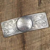 1″ Large Double Concho Barrette