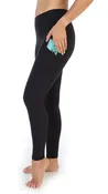 American Fitness Couture Women's Luxury High Waist Full Length Compression Pocket Leggings