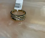10K 4.80g Yellow Gold Men’s Diamond Band Ring Size 9 Classic!!!