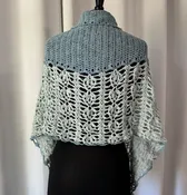 Integrity's Two-Tone Indigo Wrap — Integrity Alpacas & Fiber