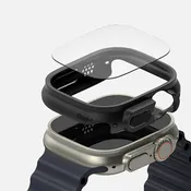 Apple Watch Ultra Tempered Glass Screen Protector with Slim Case