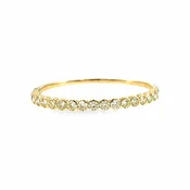 The Sunburst Bezel Bangle