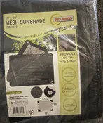 Sun-Guard – 10’x10′ Mesh Sunshade