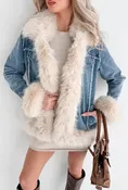 CLADC0012 - Tundra Denim Luxury Coat