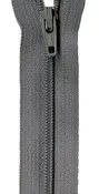 14in Zipper Size 3 Grey Kitty