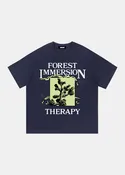 Forest Therapy Tee - Navy