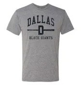 108 Men's Arch Bat Dallas Black Giants Tee