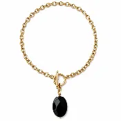 Black Onyx Choker Necklace