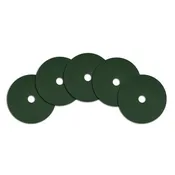10" Green Deep Scrubbing Floor Pads - Case of 5