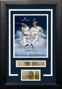Aaron Judge AL Record 62nd Home Run New York Yankees 8x10 Framed Photo with Engraved Autograph