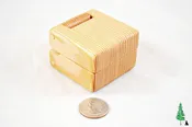 Double Hinged Wood Ring Box | CVG Douglas Fir & CVG Douglas Fir #166