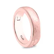 BriteStep Band with Hammered Finish Center, 6mm