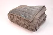 CapeAble® Weighted Blanket - Grey Ziggy Sliver