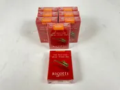 Alto Saxophone Reed Lot: 8 Boxes Rigotti Gold Red 3.5 Medium [55111]