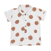 Adobe Dot | Kids' Organic Button-Up Shirt